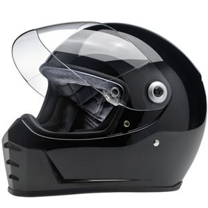 Biltwell Lane Splitter Gloss Black Helmet

 Medium